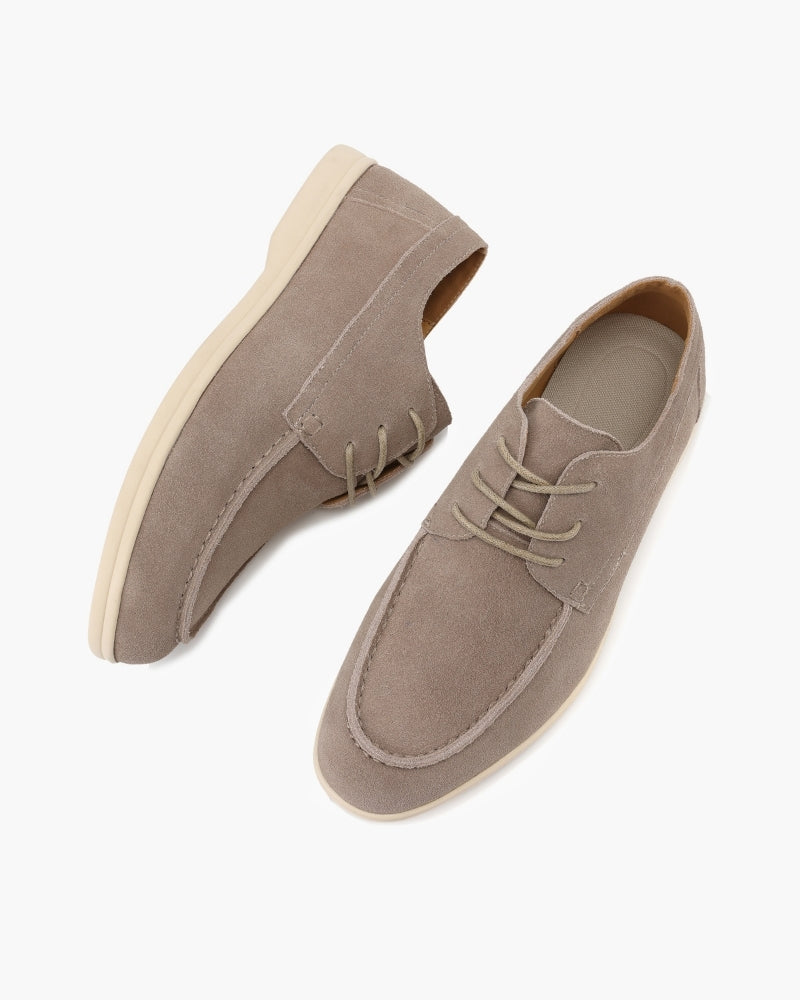 Premium Suede Lace Shoes – Classic Comfort & Timeless Style