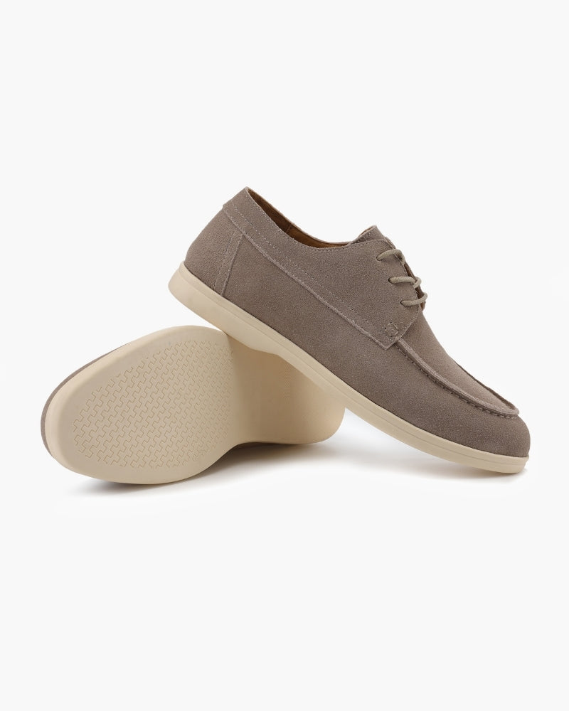 Premium Suede Lace Shoes – Classic Comfort & Timeless Style