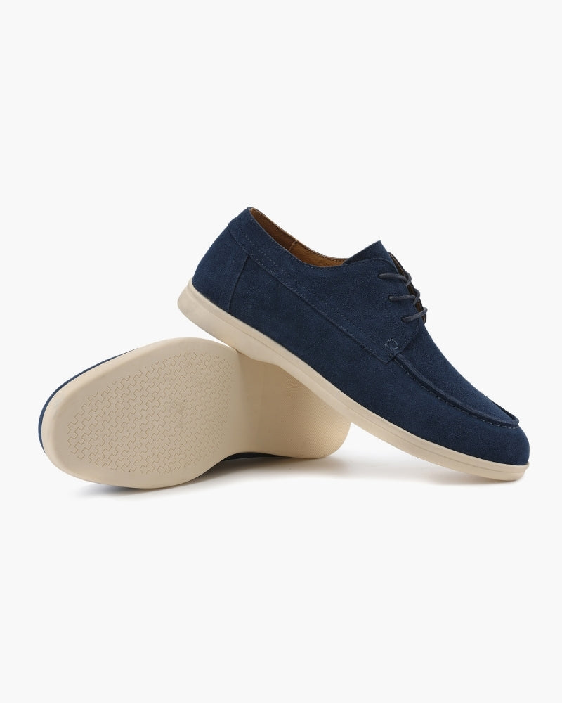 Premium Suede Lace Shoes – Classic Comfort & Timeless Style